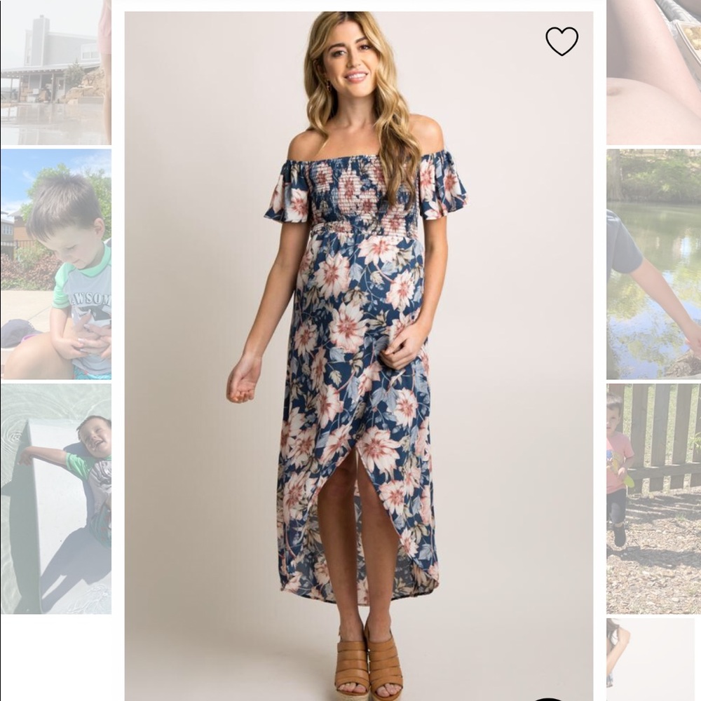 Pinkblush maternity dress